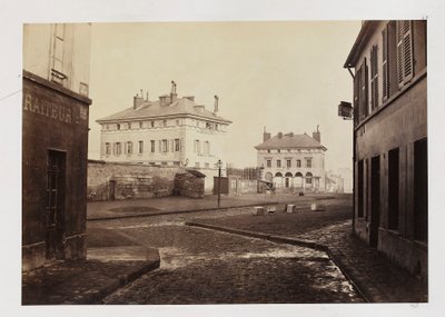 Barriere dItalie, fra rue Gerard, Paris, 1858-78 af Charles Marville