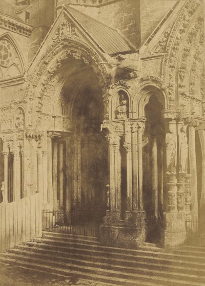 Katedralen i Chartres. Septentrional portal. af Charles Marville