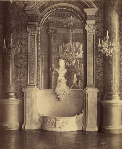 [Interiør af et palads, sandsynligvis Hotel de Ville, Paris]. af Charles Marville