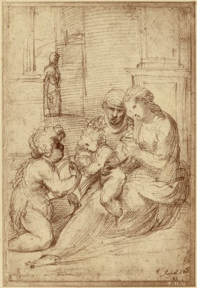 [Reproduktion af en tegning af Raphaël]. af Charles Marville