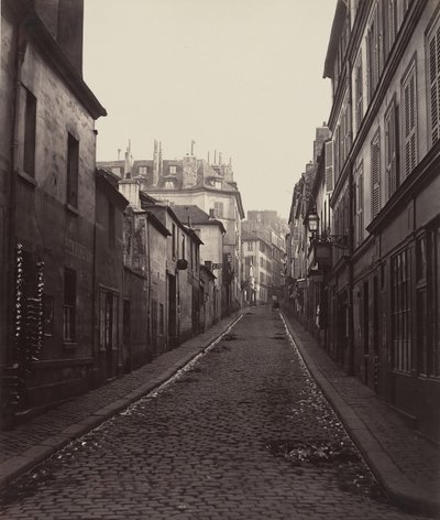 Rue Neuve-Coquenard fra Rue Lamartine, 1870