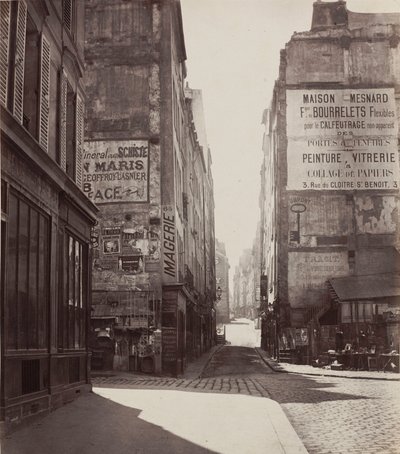 Rue Saint-Jacques,1864-før februar 1867 (foto) af Charles Marville