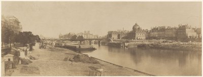 Seinen fra Pont du Carrousel Ser mod Notre Dame af Charles Marville