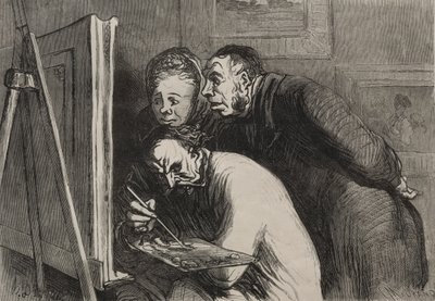 Malerne og de borgerlige af Charles Maurand