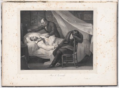 Gericaults død af Charles Maurin