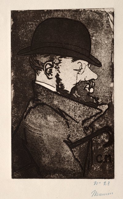 Henri fra Toulouse-Lautrec. af Charles Maurin