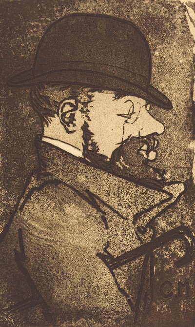 Henri de Toulouse-Lautrec, 1890. af Charles Maurin