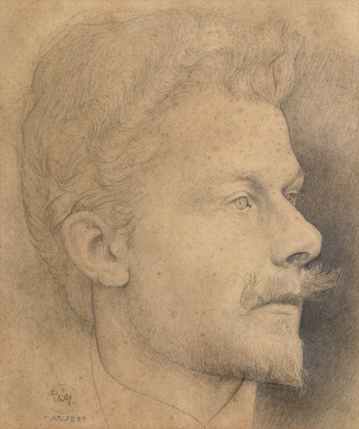 Selvportræt af Charles Mertens