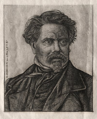 Benjamin Fillon, Bogstavernes mand, 1862. af Charles Meryon