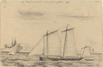 Nærmeste tidevandsjæger af Charles Meryon