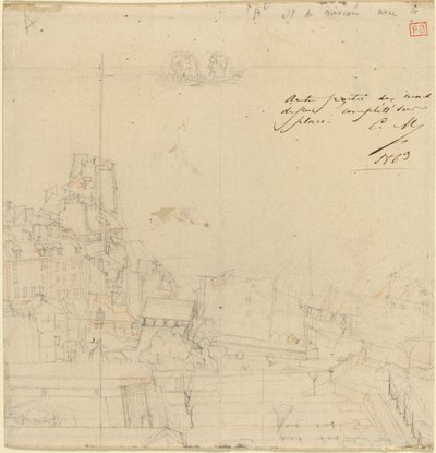 College Henry Ev af Charles Meryon