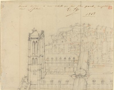 College Henry Ev af Charles Meryon