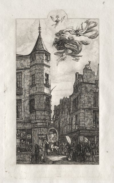 Raderinger af Paris: Turret, rue de l