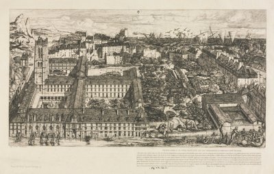 Henry IV College af Charles Meryon