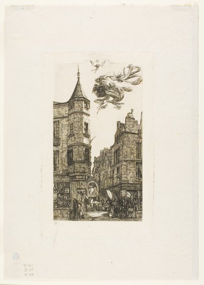 Hus med tårn, nr. 22, rue de l