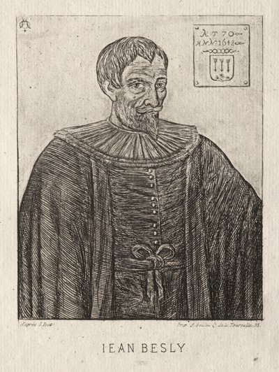 Jean Besly af Charles Meryon