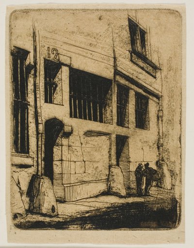 Bad Boys Street af Charles Meryon