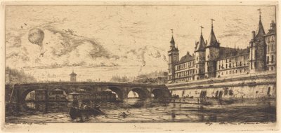 Pont-au-Change, Paris af Charles Meryon