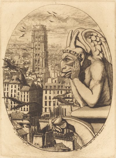 Le stryge (The Vampire) af Charles Meryon