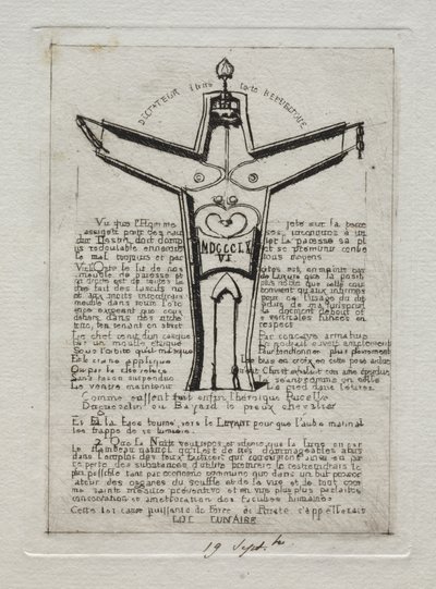 Måneloven, 1866. af Charles Meryon