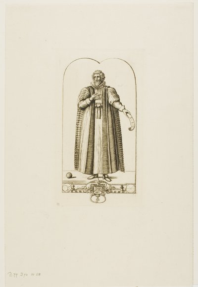 Portræt af François Viete af Charles Meryon