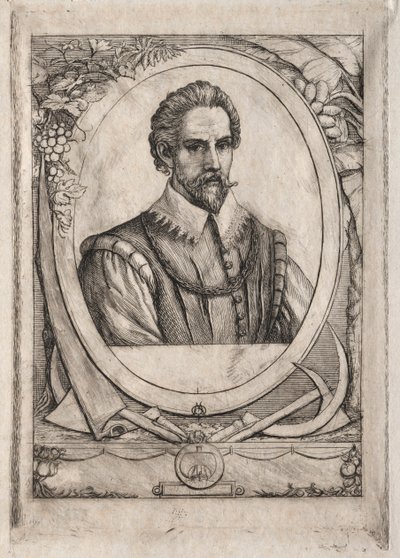 Rene de Laudonniere Sablais (de Burdingale) af Charles Meryon