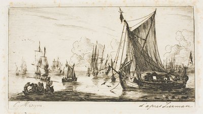 Sydhavsfiskere af Charles Meryon