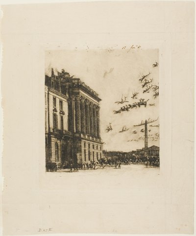 Admiralitetet, Paris af Charles Meryon