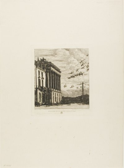 Admiralitetet, Paris af Charles Meryon