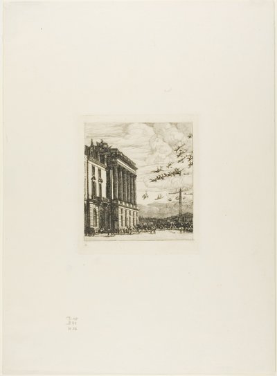 Admiralitetet, Paris af Charles Meryon