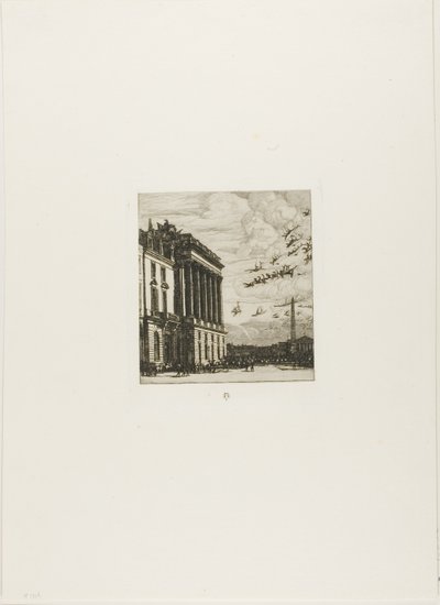 Admiralitetet, Paris af Charles Meryon
