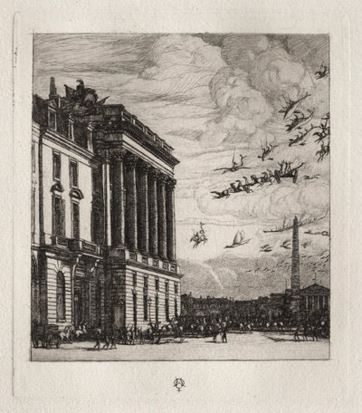 Admiralitetet, Paris af Charles Meryon