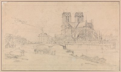 Apsiden i Notre-Dame, Paris af Charles Meryon