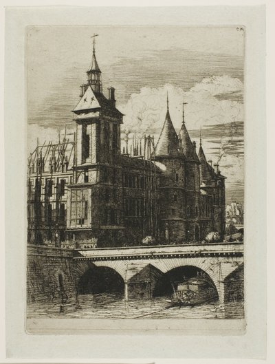 Klokketårnet, Paris af Charles Meryon