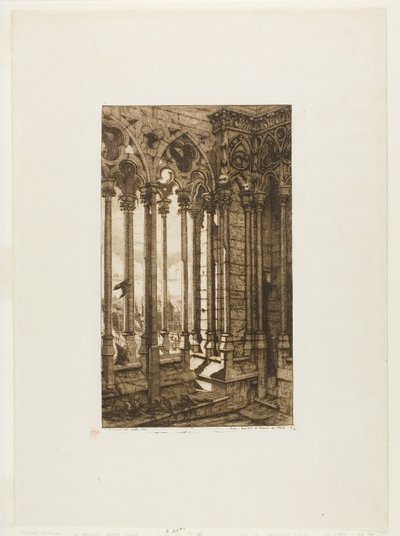 Galleriet Notre-Dame, Paris af Charles Meryon