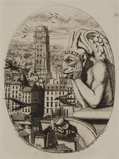 Gargoylen af Charles Meryon