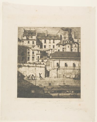 Lighuset, Paris af Charles Meryon