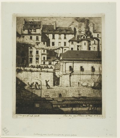 Lighuset, Paris af Charles Meryon