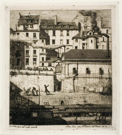 Lighuset, Paris af Charles Meryon