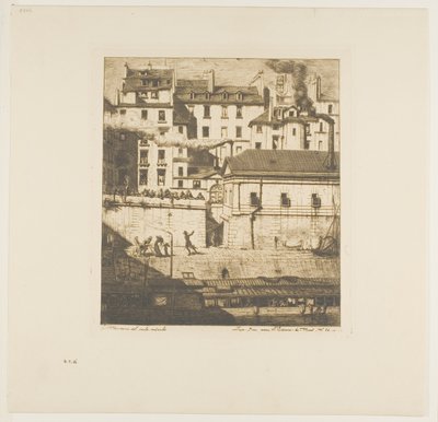 Lighuset, Paris af Charles Meryon