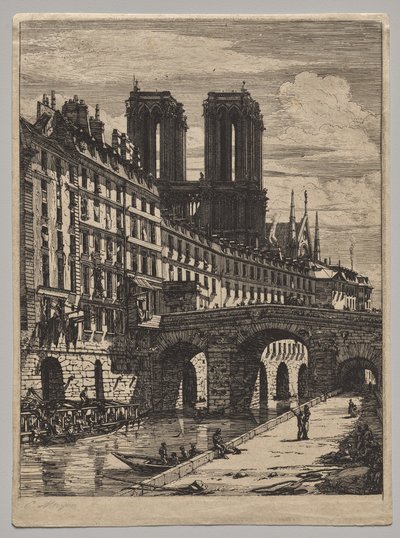 The Petit Pont af Charles Meryon