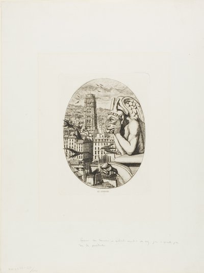 Vampyren af Charles Meryon