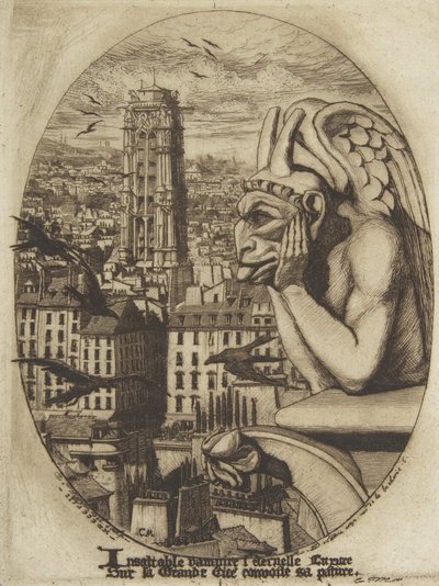 Vampyren, 1853. af Charles Meryon