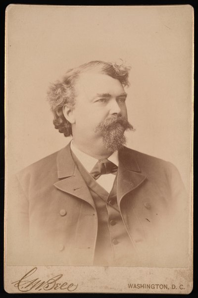 Portræt af Alexander Brown 1843-1906, før 1893. af Charles Milton Bell