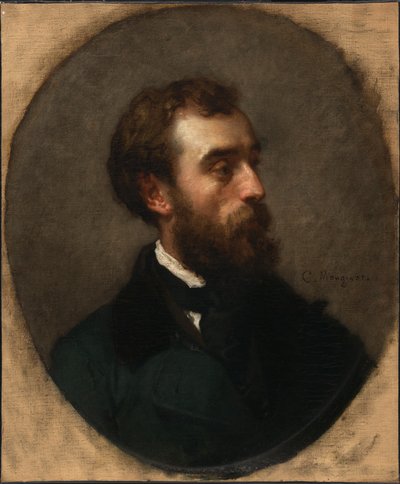 William Morris Hunt, ca. 1850. af Charles Monginot