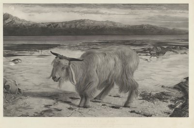 Syndebukken af Charles Mottram after William Holman Hunt