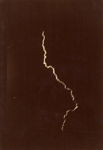 [Spiral of Lightning in a Thunderstorm], 12. maj 1886. af Charles Moussette