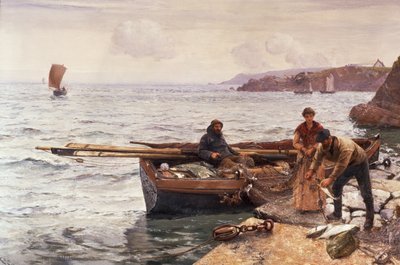 Krabbefiskerens agn af Charles Napier Hemy