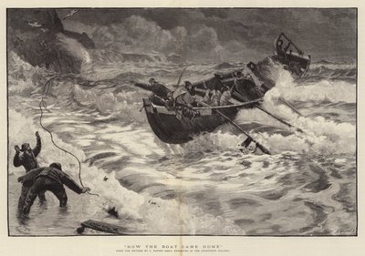 Hvordan båden kom hjem af Charles Napier Hemy
