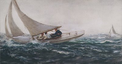 Sejlfrit af Charles Napier Hemy